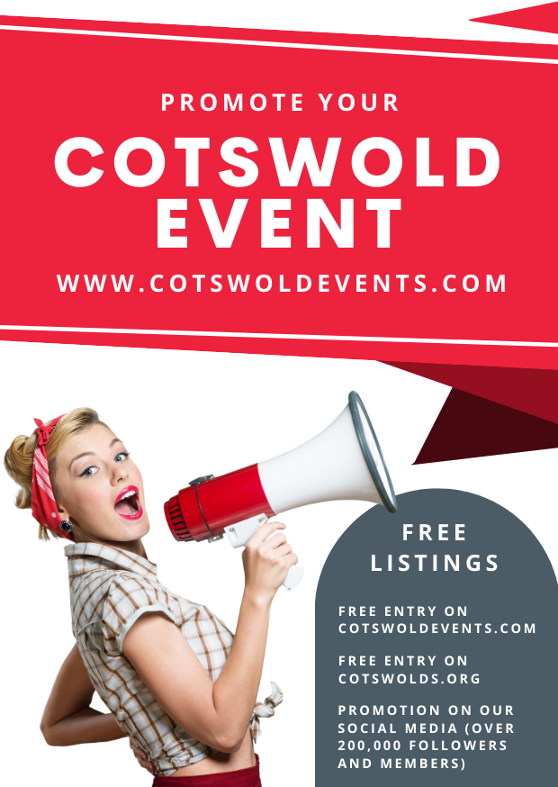 Promote an event in the Cotswolds