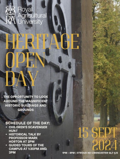 Heritage Open Day - Royal Agricultural University