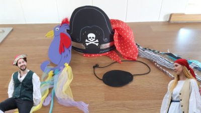 Make Your Own Pirate Accessories (pay what you can)