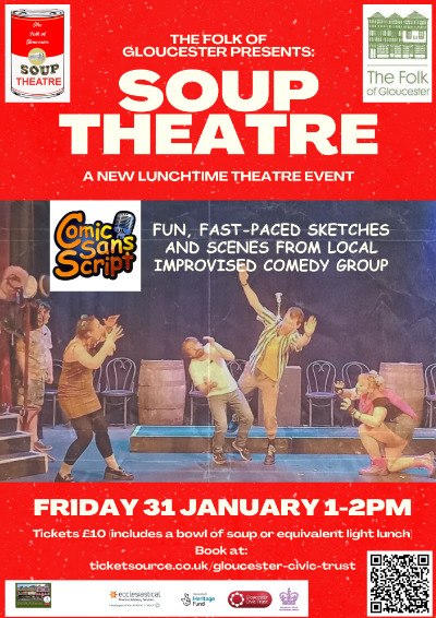 Soup Theatre - Comic Sans Script